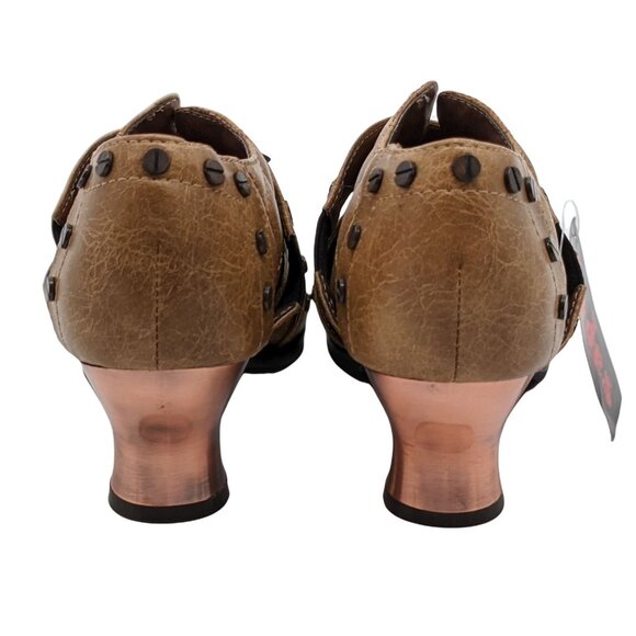 Hades Icon Steampunk Oxford Womens 6 Slip On Low Heel Urban Goth Renaissance - Picture 3 of 8